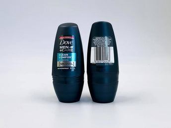 Wholesale Dove Men+Care Roll-On Deodorant Clean Comfort – 50ml Filipino origin, available in Lebanon for bulk supply.