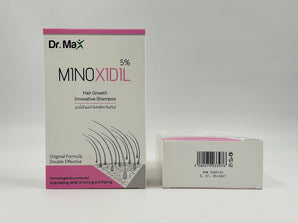 Wholesale Dr. Max Minoxidil 5% Hair Growth Shampoo – advanced hair regrowth formula, available in Lebanon for bulk supply.
