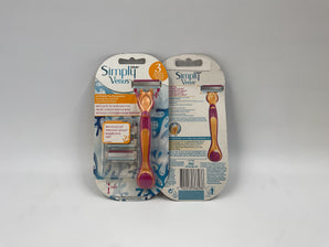 Gillette Simply Venus 3 Women Europe 1 Handle + 3 Cartridges - Tawreed Pro