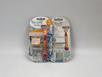 Gillette Simply Venus 3 Women Europe 1 Handle + 3 Cartridges - Tawreed Pro