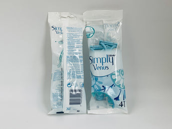 Gillette Simply Venus Razors Europe 4pcs - Tawreed Pro