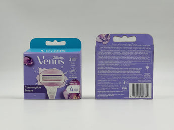Gillette Venus Comfortglide Breeze Blades Europe 4pcs - Tawreed Pro