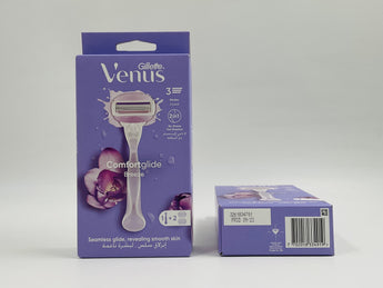Gillette Venus Comfortglide Breeze Women Europe 1 Handle + 2 Cartridges - Tawreed Pro
