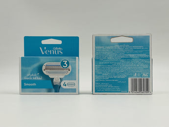 Gillette Venus Smooth Blades Europe 4pcs - Tawreed Pro