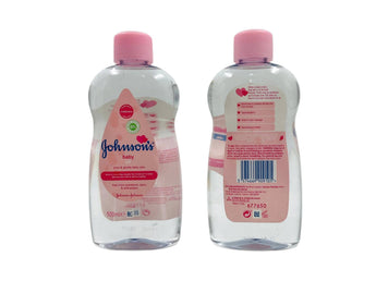 Wholesale Baby Oil by Johnson's – 500ml pure & gentle daily care oil, available in Lebanon for bulk supply.