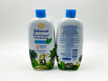 Wholesale Pure Protect Body Wash by Johnson's – 500ml European origin with green tea & honey, Madagascar edition, available in Lebanon for bulk supply.