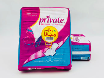 Private Sanitary Pads Maxi 20+ Egypt 10s product packaging