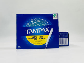 Tampax Regular Tampons 20s product packaging