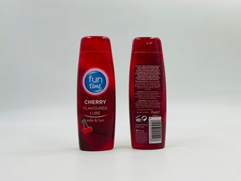 Fun Time Personal Lubricant Cherry India 75ml front and back