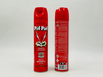 Pif Paf Instant Kill Flying Insect Spray 400ml product packaging