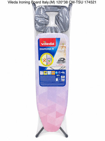 Vileda Ironing Board Medium 120×38cm product packaging