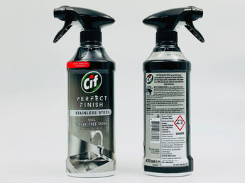 Cif Perfect Finish Stainless Steel Cleaner 435ml product packaging