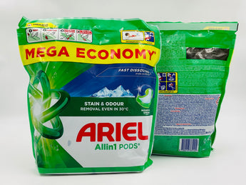 Ariel Laundry Detergent Pods 60d-mountain Spring 1146g product packaging