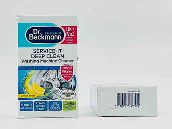 Dr. Beckmann Service-It Deep Clean Washing Machine Cleaner 250g product packaging