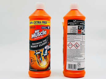 Mr Muscle Drain Cleaner Mr Granules 1 Liter 1L product packaging