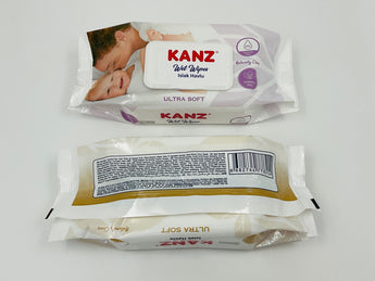 Kanz Ultra Soft Baby Wipes 72s product packaging