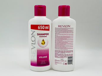 Revlon Shampoo -volume Europe 650ml product packaging