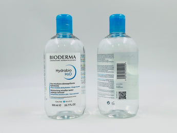 Bioderma Micellar Water Hydrabio H2O France 500ml front and back