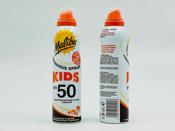Malibu Sunscreen SPF 50 Kids Protection 175ml product packaging
