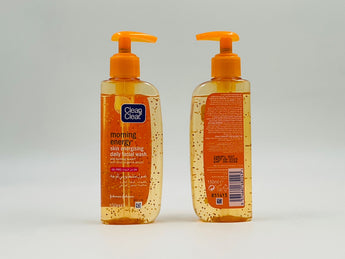 Clean & Clear Face Cleanser & Pump -skin Energising 150ml product packaging