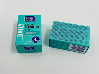 Clean & Clear Facial Cleansing Bar 75g product packaging