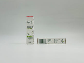 Simple Revitalising Eye Roll-On 15ml product packaging