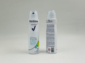 Rlx Deodorant Time Rex -blue Poppy & Apple Turkey 150ml product packaging