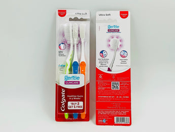 Colgate 360° Gentle Gum Care Toothbrushes 3s product packaging
