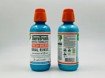 The Breath Co. Mouthwash Invigorating Icy Mint USA 500ml product packaging