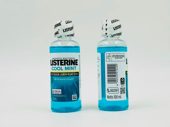 Listerine Mouthwash Cool Mint Indonesia 100ml product packaging