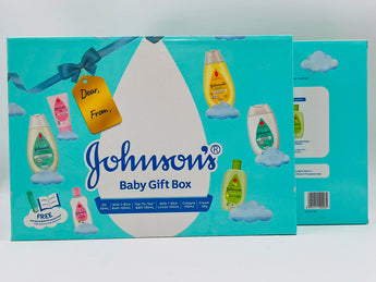 Johnson's Baby Gift Box 8-Piece product packaging