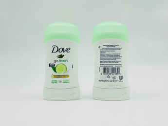 Dove Antiperspirant Stick 40g - Cucumber & Green Tea product image, front and back