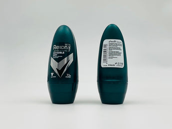 Rexona MotionActivated Antiperspirant Roll-On 45ml - Men Invisible Dry product image, front and back