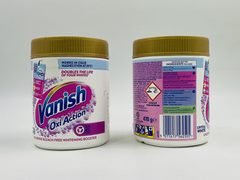 Vanish Oxi Action Crystal White Colour Safe 470g – UK - Tawreed Pro