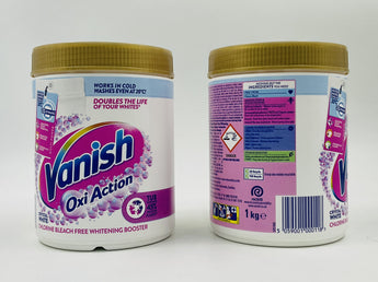 Vanish Oxi Action Crystal White Whitening Booster 1kg - Tawreed Pro