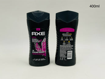 Wholesale Axe Excite 3-in-1 Body, Face & Hair Wash â€“ Sweet vanilla & woody scent, 400ml Indian origin, available in Lebanon for bulk supply.