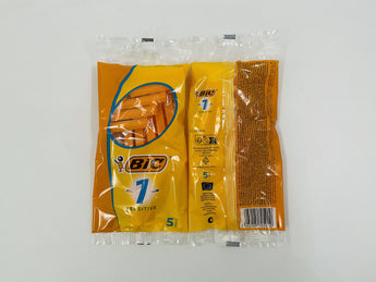 Wholesale BIC 1 Sensitive Razors â€“ Pack of 5 single-blade razors for precise shaving, made in Europe, ideal for retail and pharmacies in Lebanon.