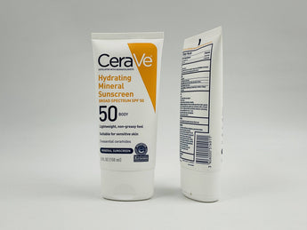 Wholesale CeraVe Hydrating Mineral Sunscreen SPF50 Body â€“ 150ml origin, lightweight and ideal for sensitive skin, available in Lebanon for bulk supply.
