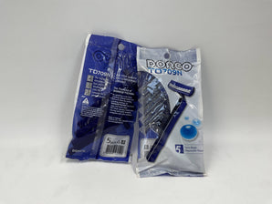 Wholesale Dorco TD709N Twin Blade Disposable Razor â€“ 5pcs pack for men, precise and smooth shave, ideal for salons and resellers in Lebanon.