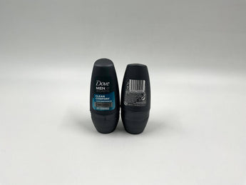 Wholesale Clean Comfort Roll-On Deodorant by Dove Men+Care â€“ 50ml European origin, available in Lebanon for bulk supply.