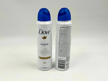 Wholesale Original Deodorant Spray by Dove â€“ 150ml European origin, 48h antiperspirant with moisturizing cream, available in Lebanon for bulk supply.
