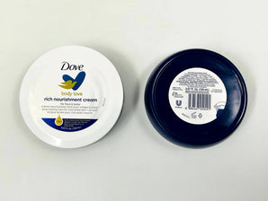 Wholesale Rich Nourishment Body Cream by Dove â€“ 150ml Indian origin, 72hrs moisturisation, available in Lebanon for bulk supply.