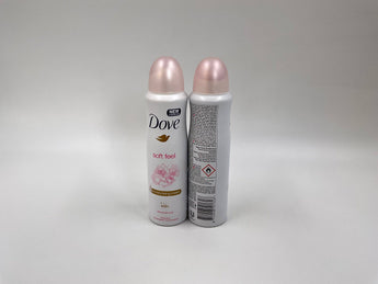 Wholesale Soft Feel Spray Deodorant by Dove â€“ 150ml European origin, available in Lebanon for bulk supply.