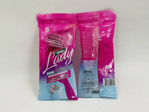 Derby Lady Razors Turkish 5pcs - Tawreed Pro