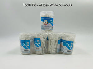 Dental Floss Picks China 50pcs - Tawreed Pro