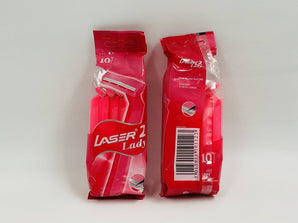 Laser 2 Lady Razors India 10pcs - Tawreed Pro