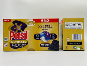 Persil Ultimate Dark Colour Protect Capsules Europe 38 Washes - Tawreed Pro