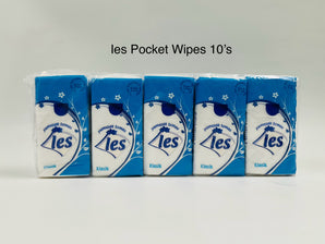 Les Pocket Wipes Turkey 10 Sheets - Tawreed Pro