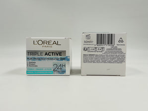 Lâ€™OrÃ©al Paris Triple Active Multi-Protection Moisturiser Day Germany 50ml - Tawreed Pro