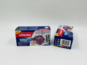 Vileda Glitzi Power Soap Pads Germany 8pcs - Tawreed Pro
